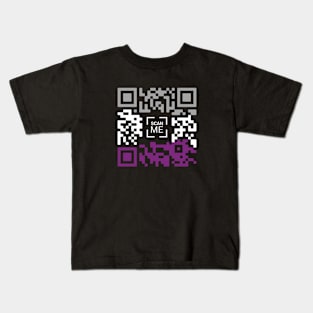 Asexual QR Code Kids T-Shirt